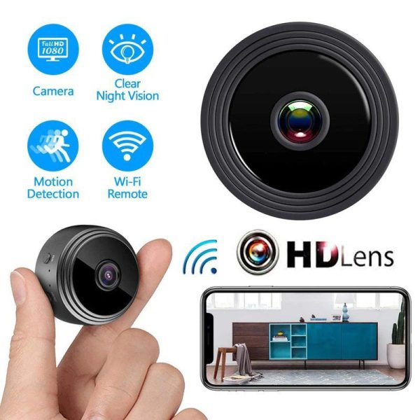 A9 Mini Camera With Stand || Wifi Camera Wireless Monitoring Hd || New Camera || Mini Wifi Camera || Home Security Dvr Sensor Wifi Cameras With V38 Appd