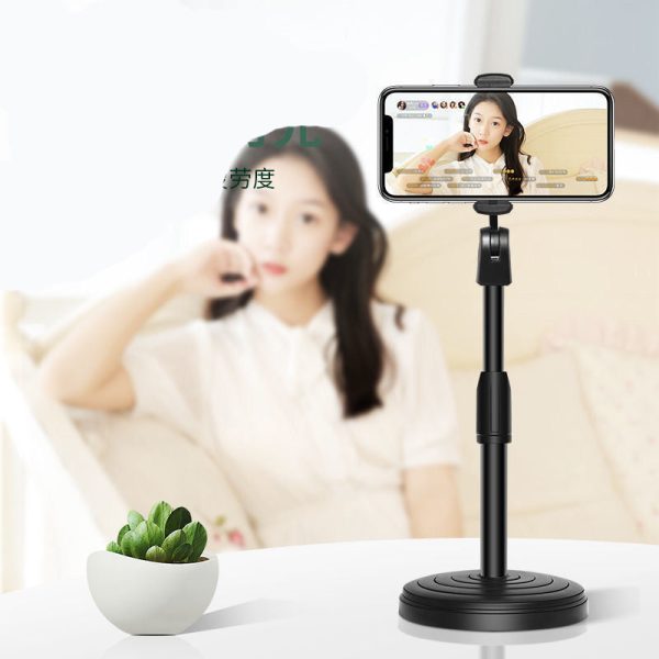 Multifunction Mobile Tripod Stand Mini Tripod Stand Mobile Holder Adjustable Height & Angle Phone Holder