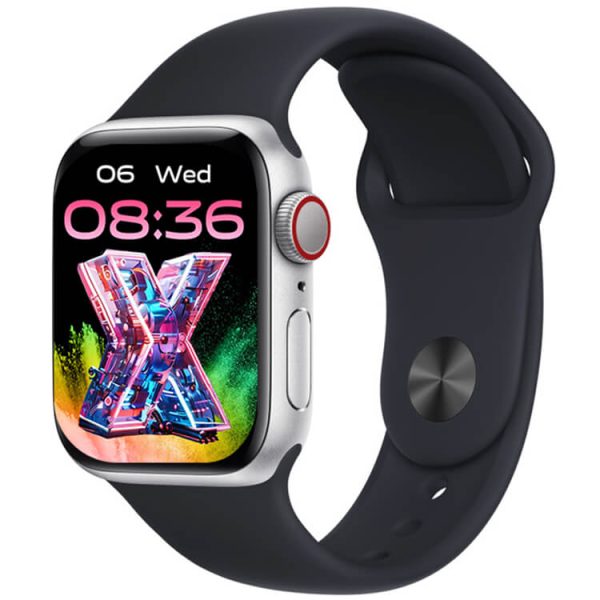 T-watch X Max 7 In 1 Strap | Best Quality Smart Watch Brightness Screen | T-watch X Max Super Amoled ( Random Color )