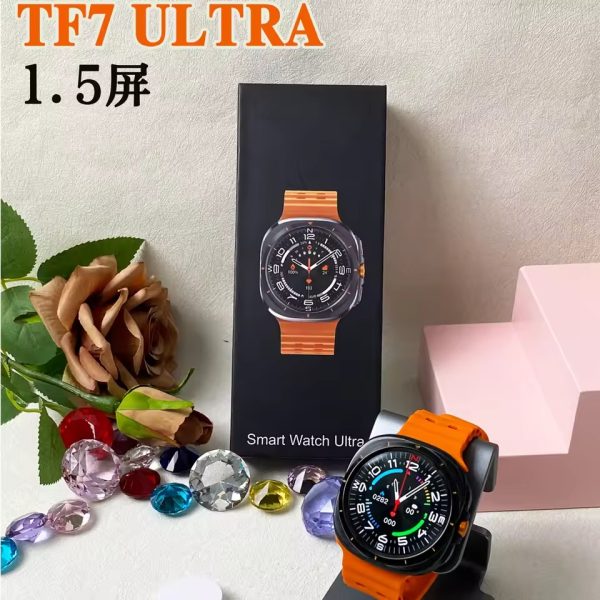 Tf7 Ultra Smart Watch Metal Body Smart Watch (random Color)