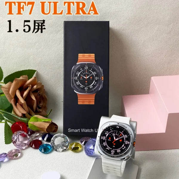 Tf7 Ultra Smart Watch Metal Body Smart Watch (random Color)